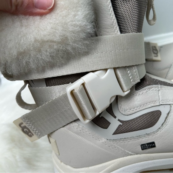 Ugg Tahoe Waterproof Boots in Cream - Picture 12 of 13